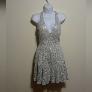 Silver dress